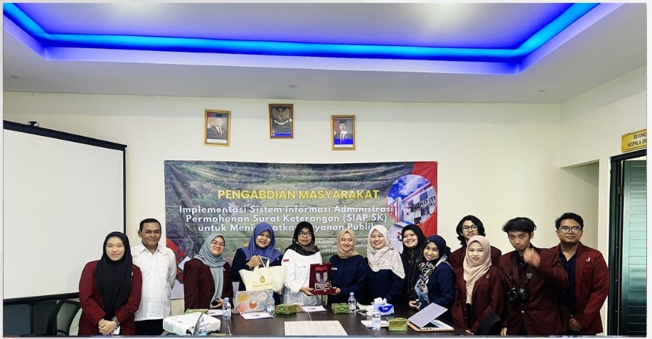 Implementasi Sistem Informasi Administrasi Permohonan Surat Keterangan (Siap Sk) Untuk Meningkatkan Layanan Publik Implementasi Sistem Informasi Administrasi Permohonan Surat Keterangan (Siap Sk) Untuk Meningkatkan Layanan Publik
